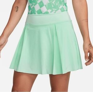 Nike Dri Fit Advantage Skirt Skort Flouncy Tennis Inner Shorts  Blue sz L